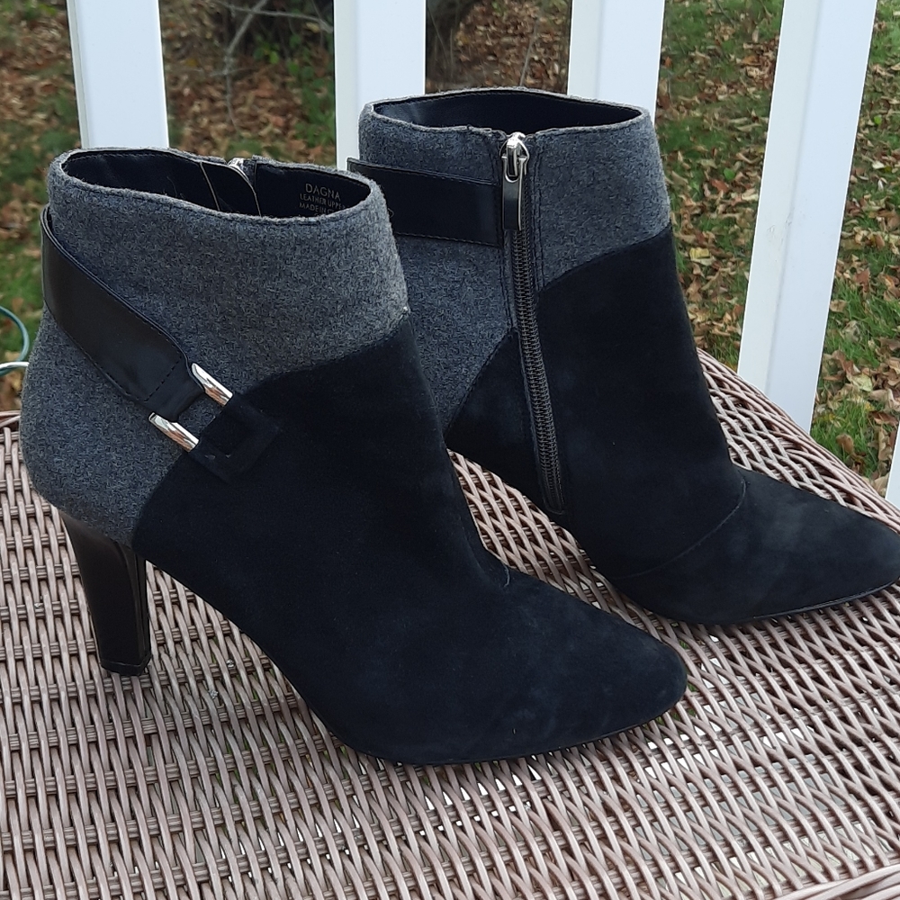 Ankle booties by Tahari